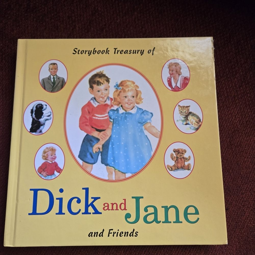 Storybook Treasury Of Dick & Jane & Friends Hardcover Book
